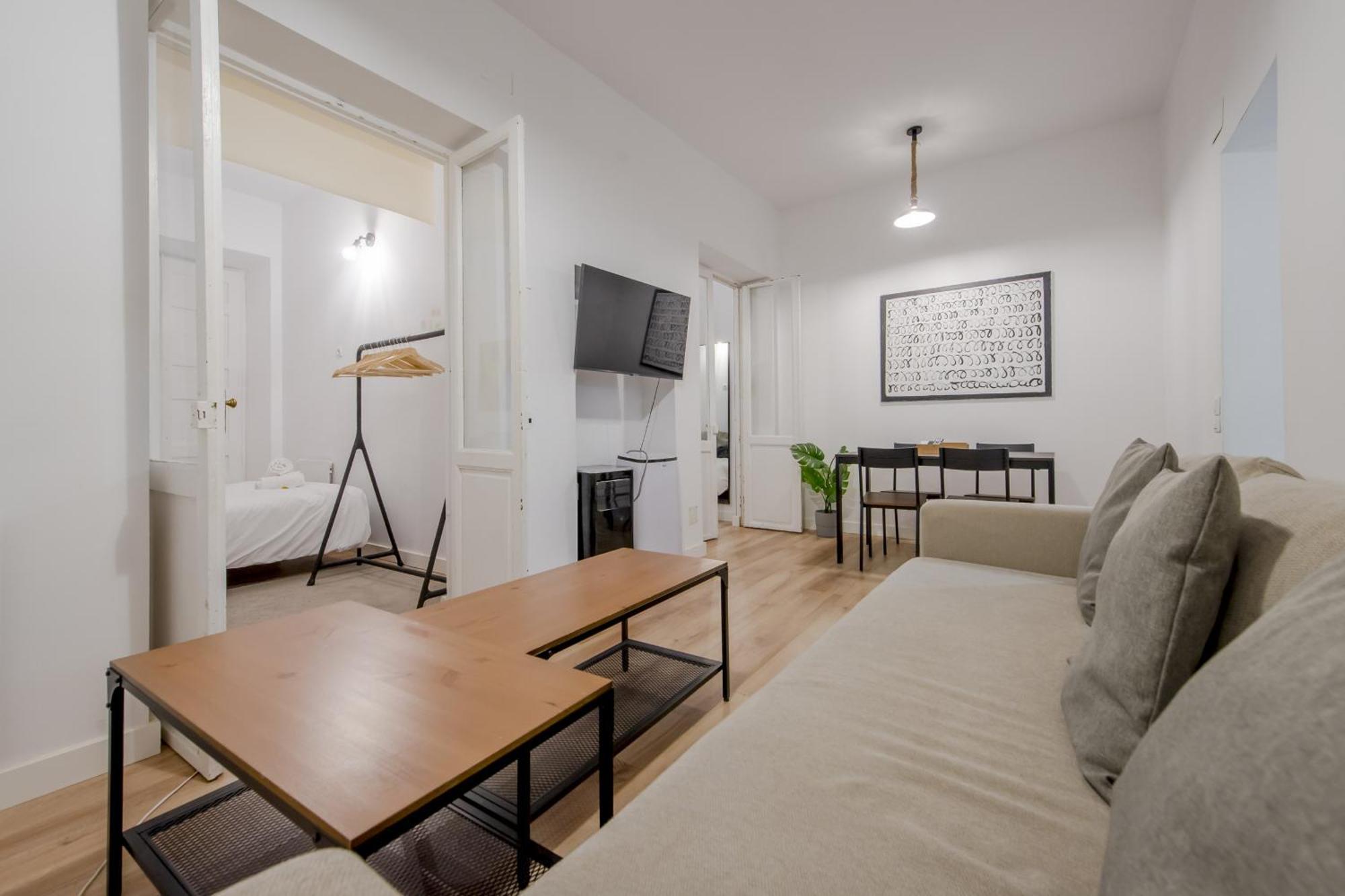 C-Cabeza Cool Apt Para 7 Al Lado De Tirso De Molina E1 Madryt Zewnętrze zdjęcie
